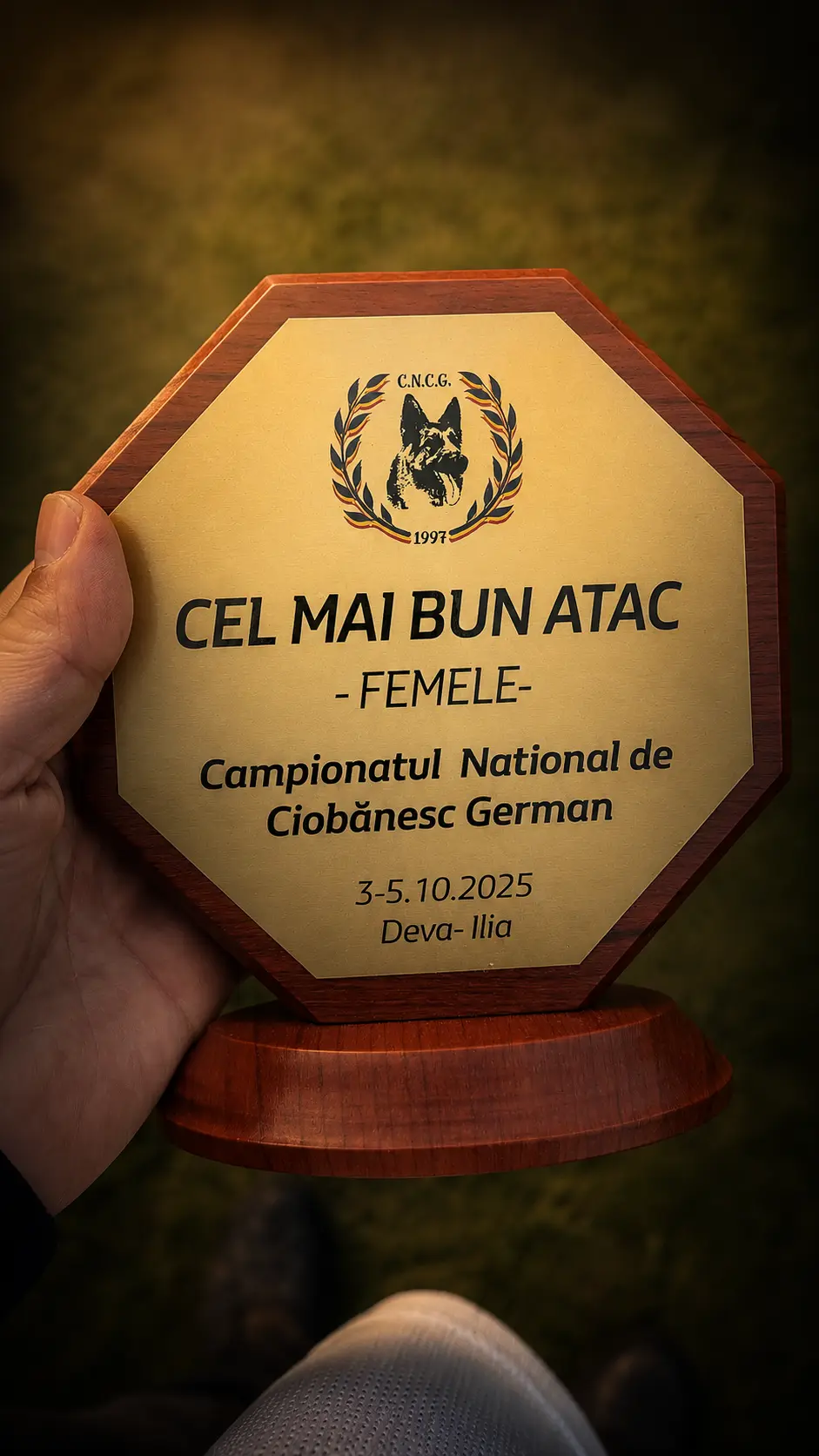 Kelliy — trofeu Campionat Național 2025